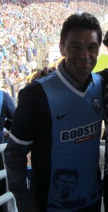 Uwe Wegmann (hier eine Aufnahme vom Legenden-Treffen 2016) war mit seinen 22 Toren maßgeblich am Wiederaufstieg beteiligt. (Foto: Stephan Kottkamp).